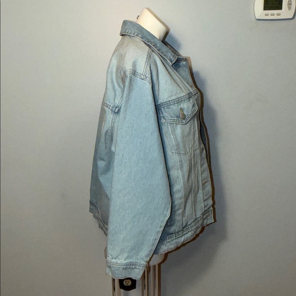 Isabel by Ingrid & Isabel denim “Mama” maternity jacket. NWT. X-Large. - Picture 11 of 16